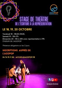 Théâtre adultes – Stage @ Agopop, Maison des habitants